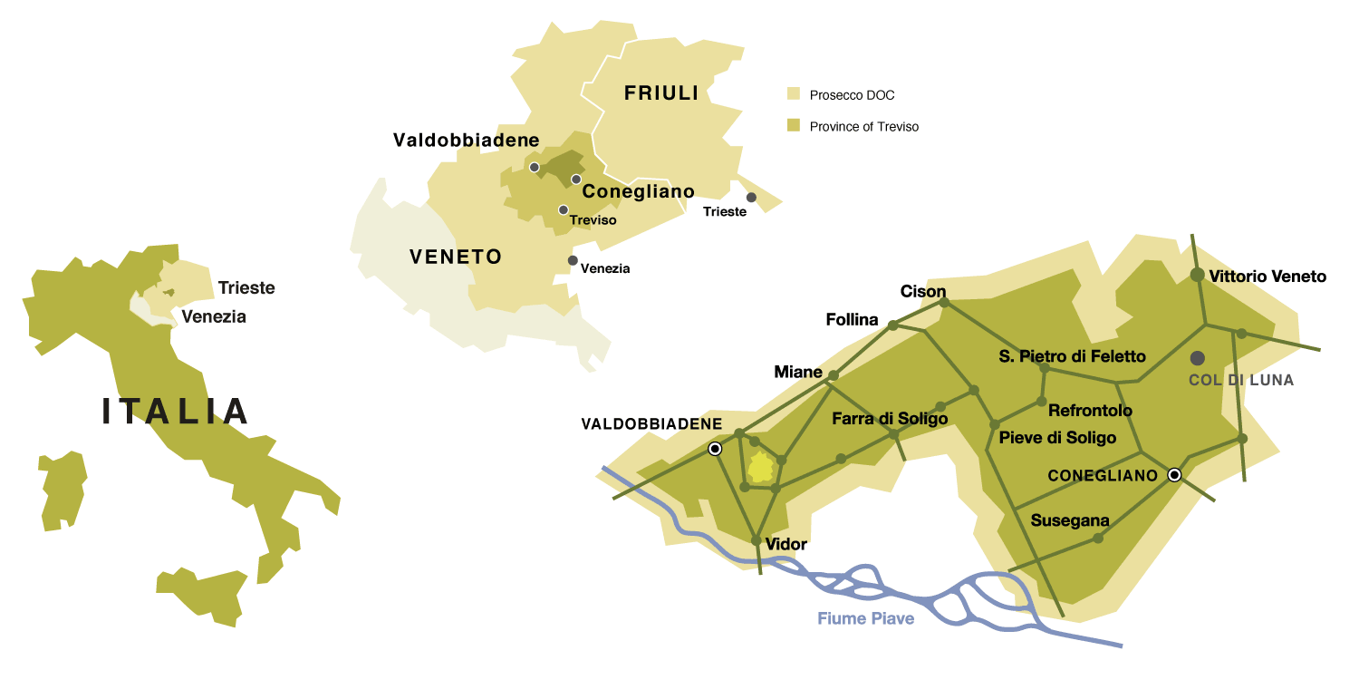 Prosecco DOC Production Area